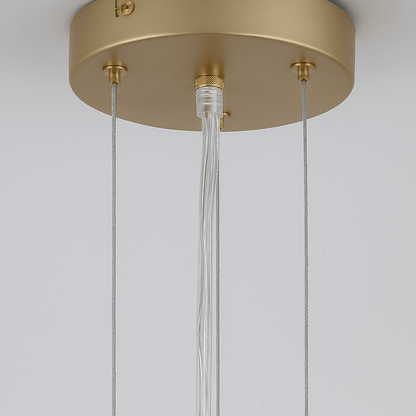 Lights  -  Dortmund 9 Light Pendant Light - Gold  -  60450792