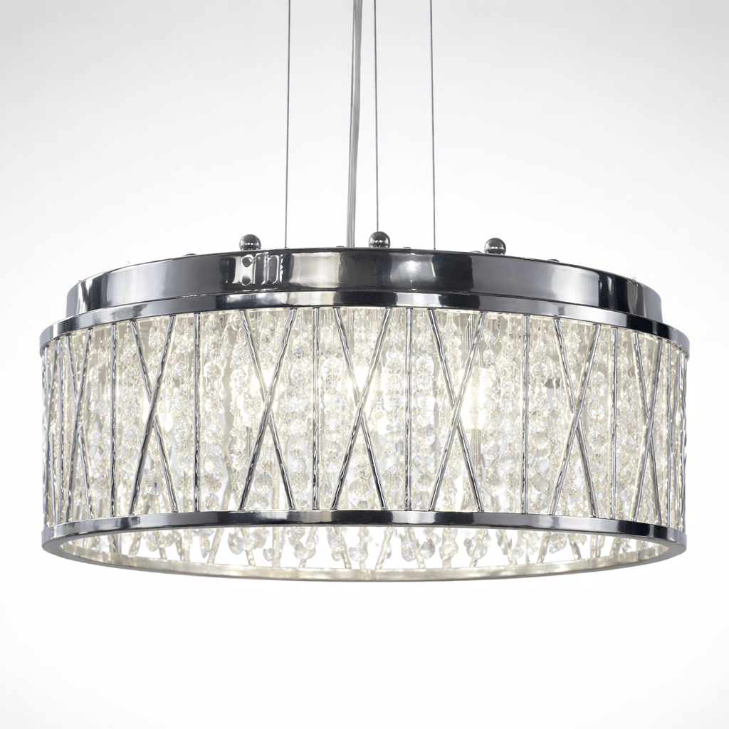 Lights  -  Dortmund 9 Light Pendant Light - Chrome  -  60450793