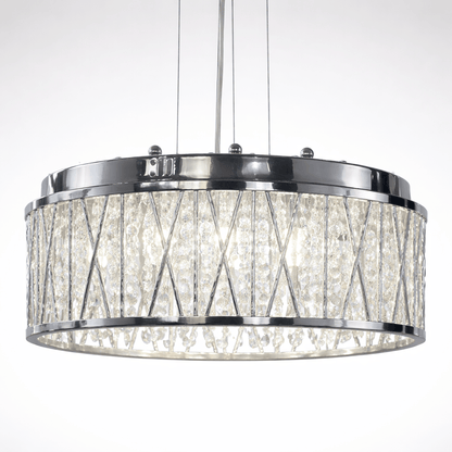 Lights  -  Dortmund 9 Light Pendant Light - Chrome  -  60450793