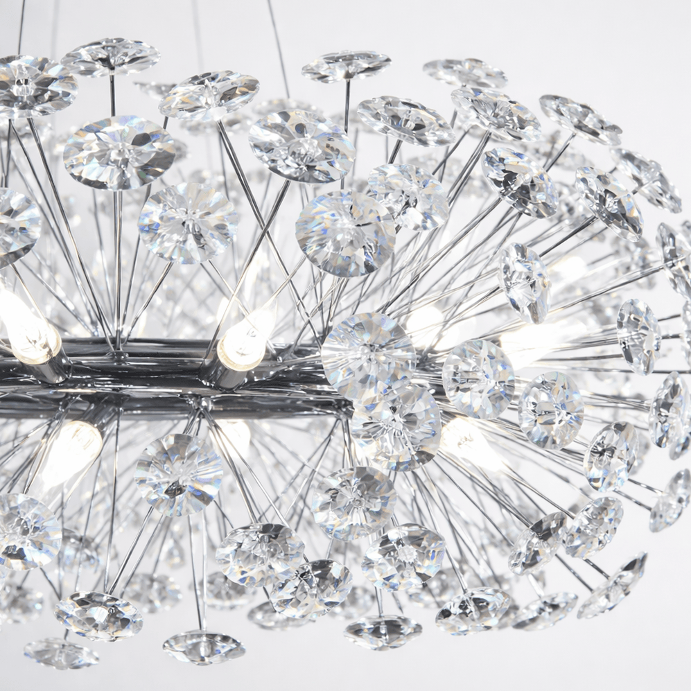 Lights  -  Mainz 18 Light Oval Pendant Light - Chrome  -  60450798