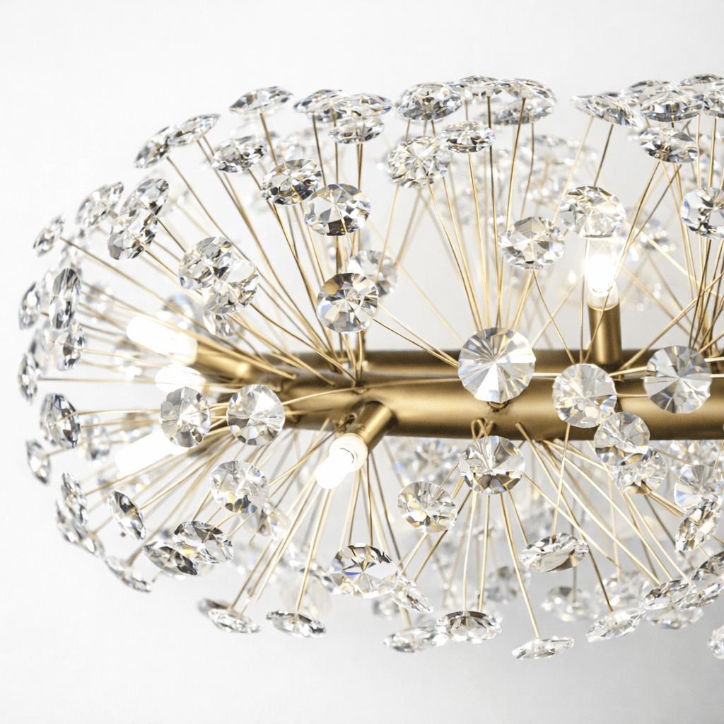Lights  -  Mainz 18 Light Oval Pendant Light - Gold  -  60450799