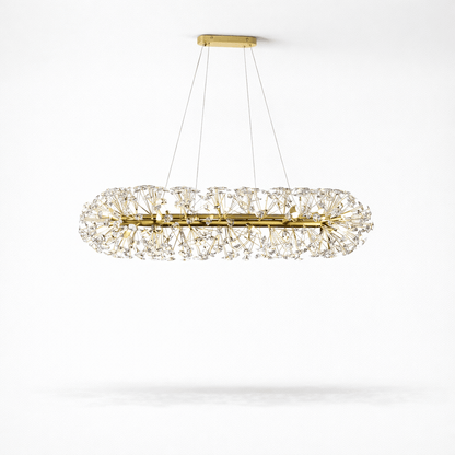Lights  -  Mainz 18 Light Oval Pendant Light - Gold  -  60450799