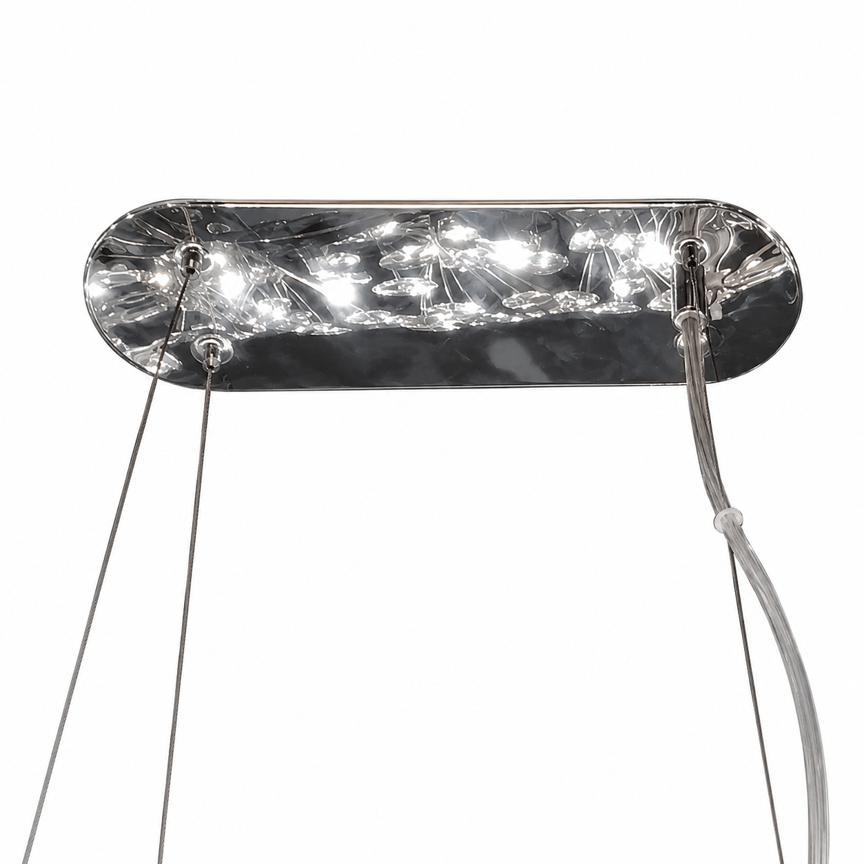 Lights  -  Mainz 24 Light Oval Pendant Ceiling Light - Chrome  -  60450800