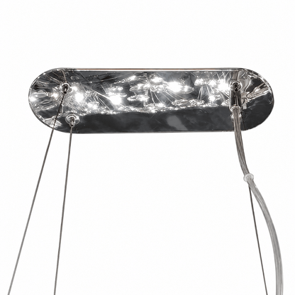 Lights  -  Mainz 24 Light Oval Pendant Ceiling Light - Chrome  -  60450800