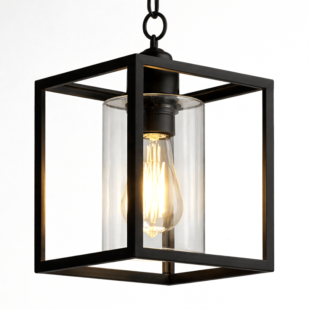 Lights  -  Leipzig 1 Light Pendant Light - Black  -  60450802