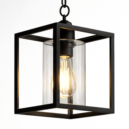 Lights  -  Leipzig 1 Light Pendant Light - Black  -  60450802