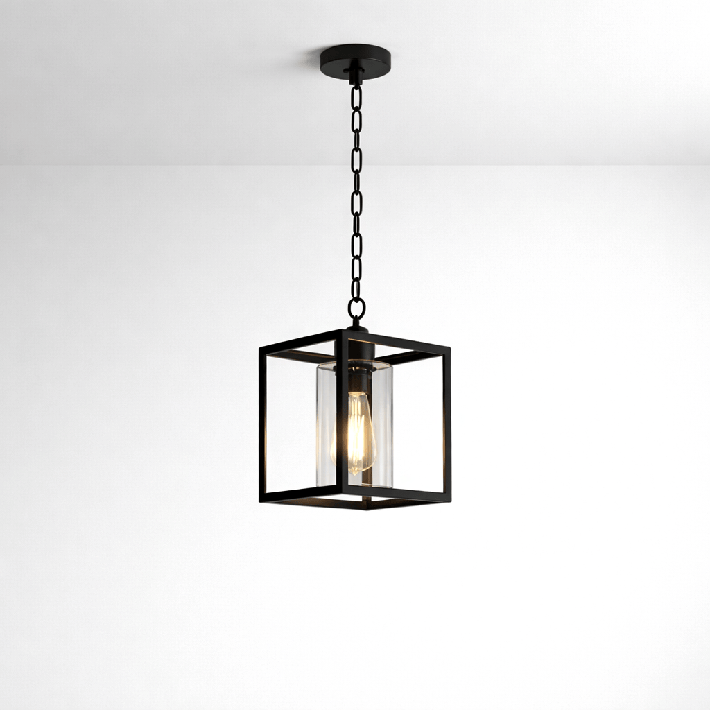 Lights  -  Leipzig 1 Light Pendant Light - Black  -  60450802