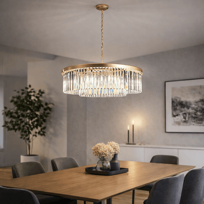 Lights  -  Cologne 8 Light Pendant - Gold  -  60450808
