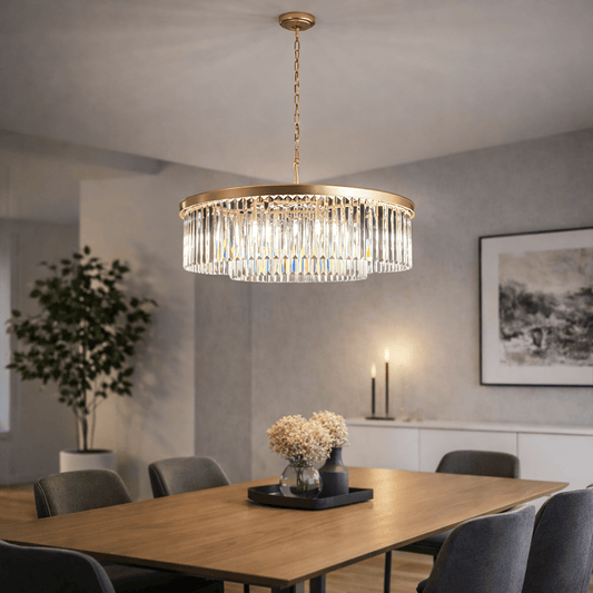 Lights  -  Cologne 8 Light Pendant - Gold  -  60450808