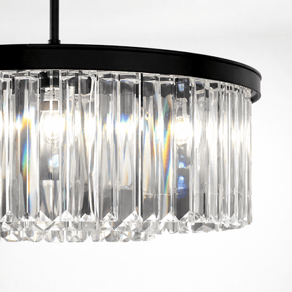 Lights  -  Cologne 6 Light Pendant Ceiling Light - Black  -  60450809