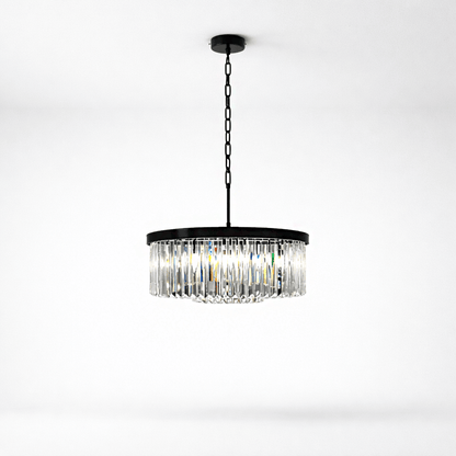 Lights  -  Cologne 6 Light Pendant Ceiling Light - Black  -  60450809