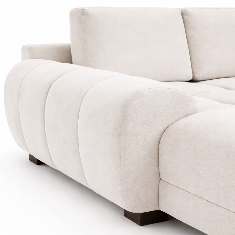 Furniture  -  Baltimore U-Shaped Sofa  - Cream  -  60450814