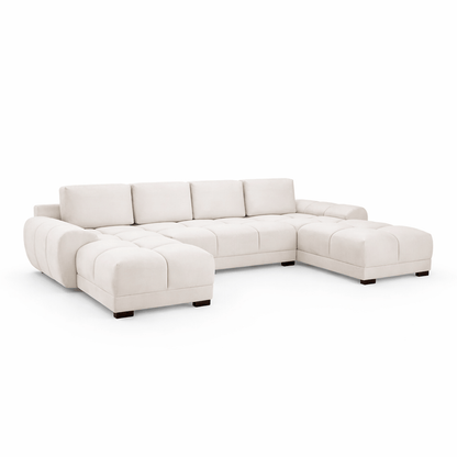 Furniture  -  Baltimore U-Shaped Sofa  - Cream  -  60450814