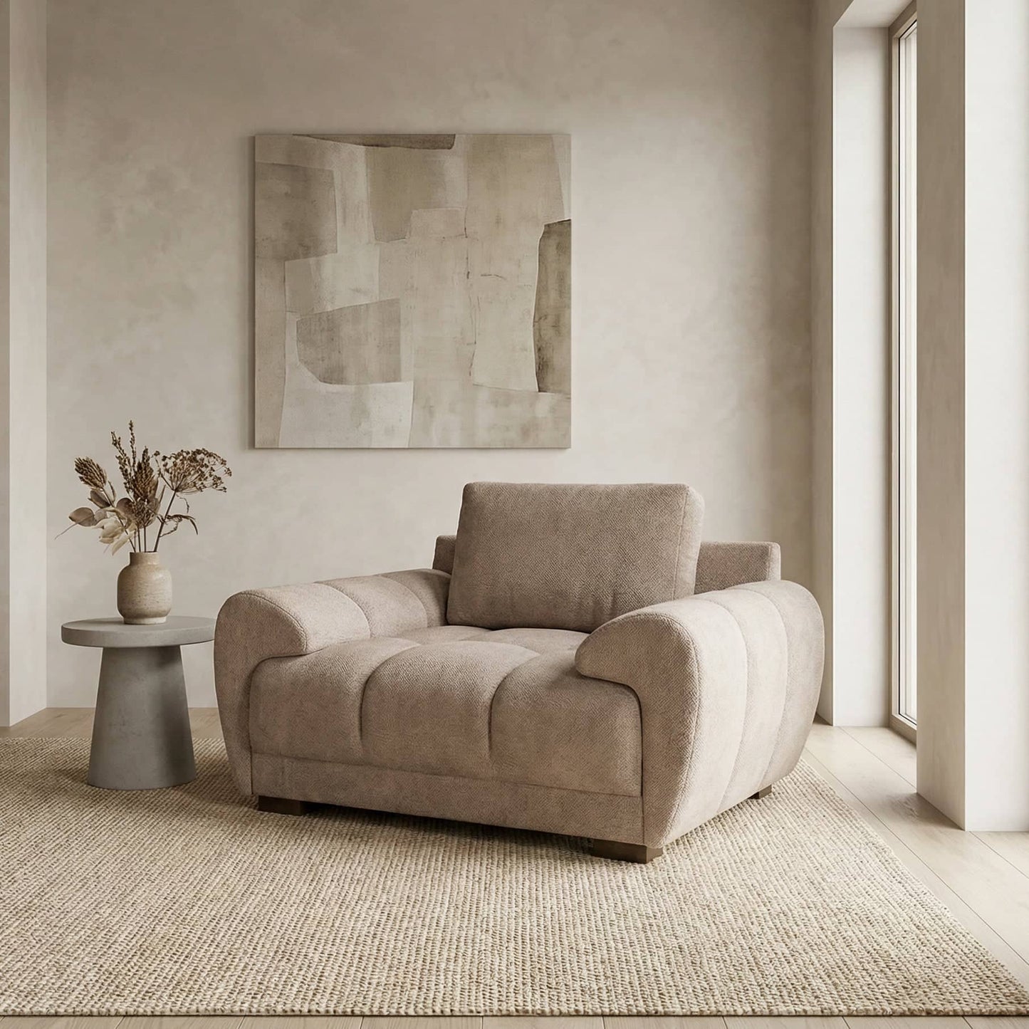Furniture  -  Baltimore Armchair  - Mocha  -  60450815