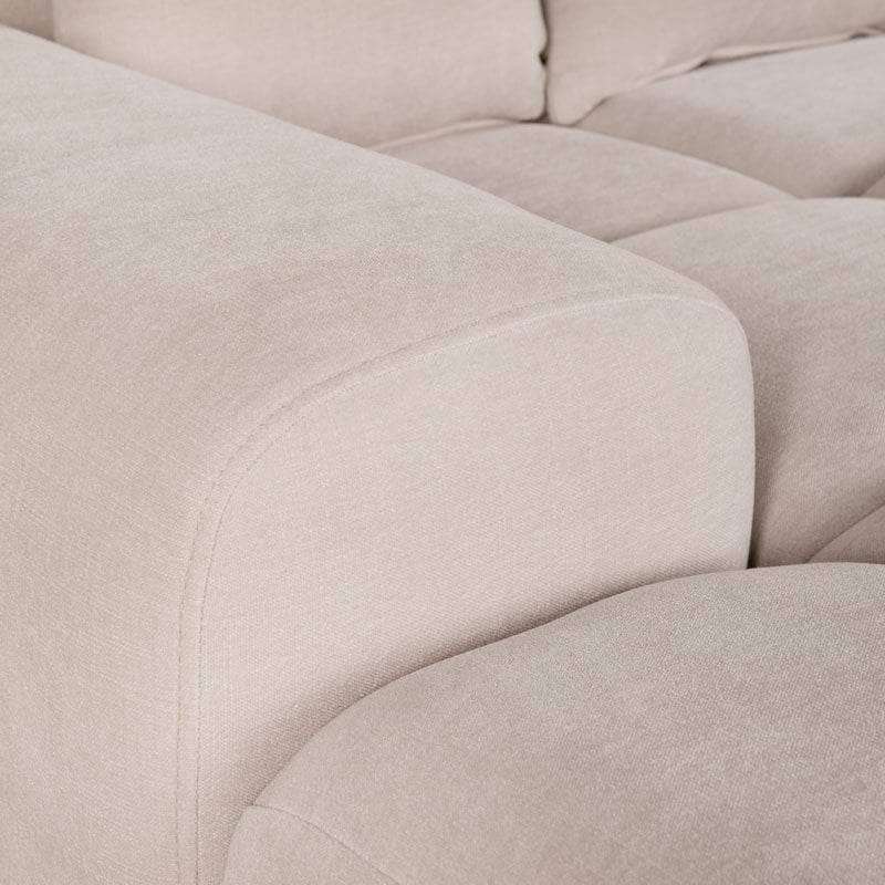 Furniture  -  Maine Left Hand Facing Corner Sofa - Cream  -  60450825