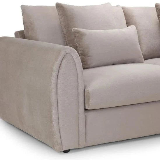 furniture  -  Ohio Right Hand Facing Corner Sofa - Mocha  -  60450827