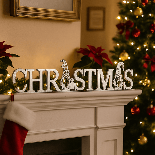 Christmas  -  Silver Metal Christmas Ornament - 78cm  -  60450843