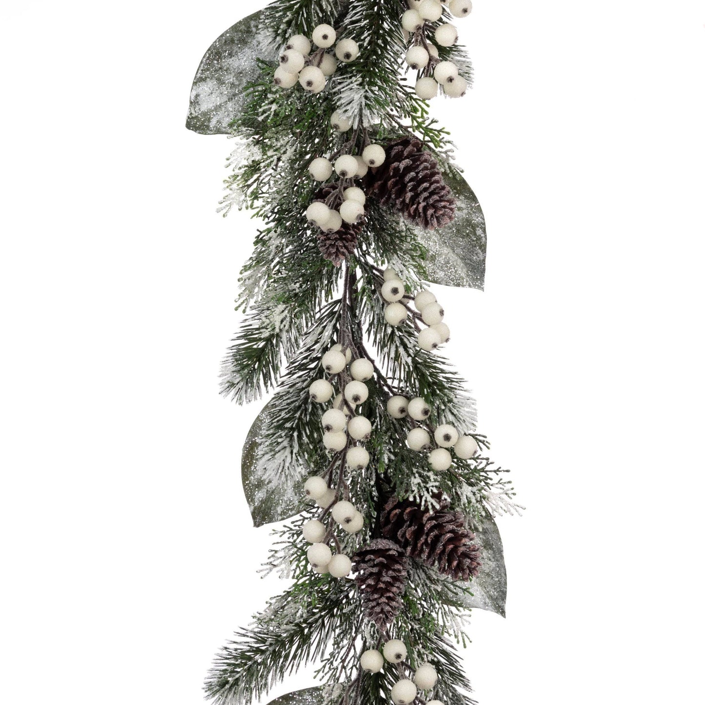 Christmas  -  Collyweston Snowy Garland - 150cm  -  60450848