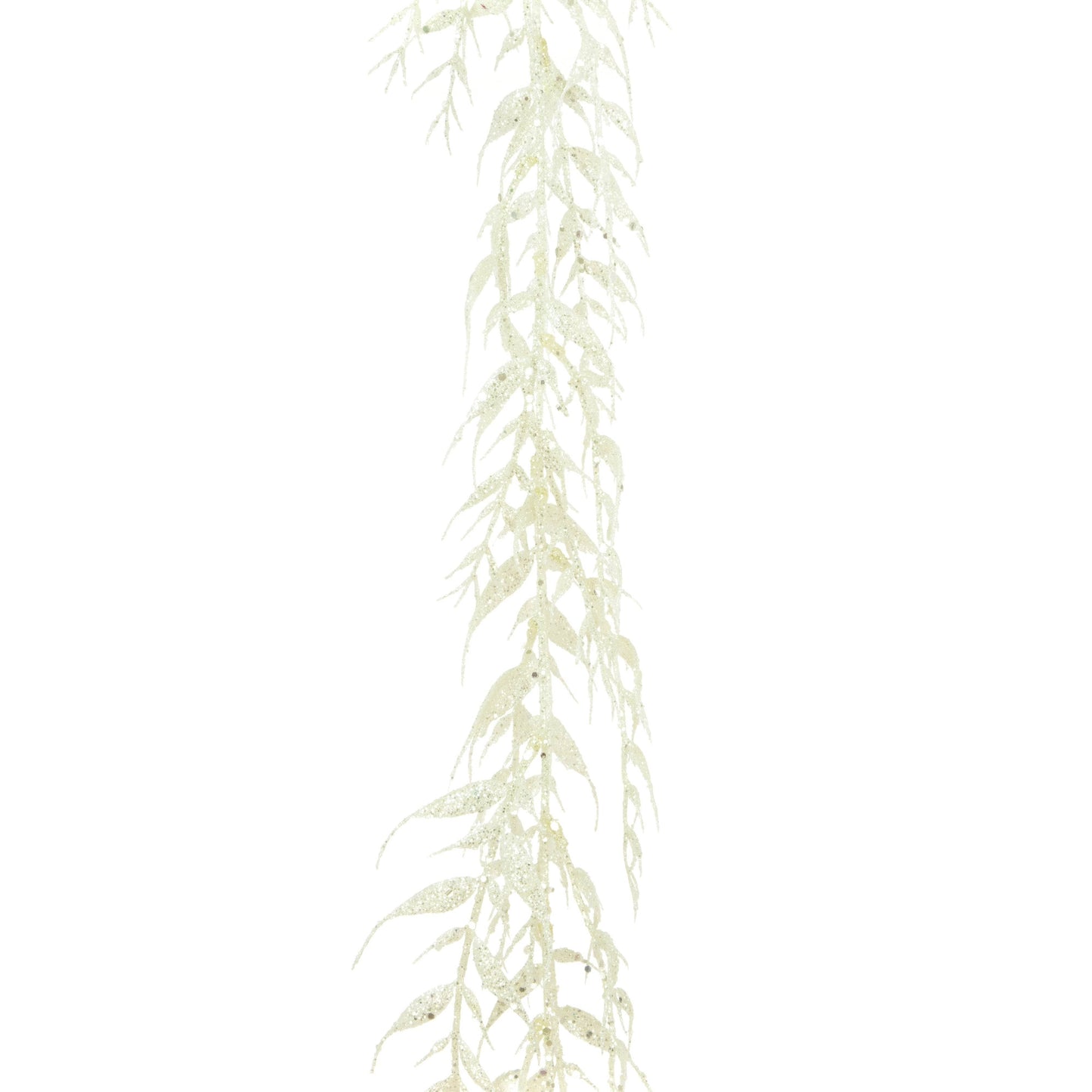 Christmas  -  White Leaf Garland - 180cm  -  60450859