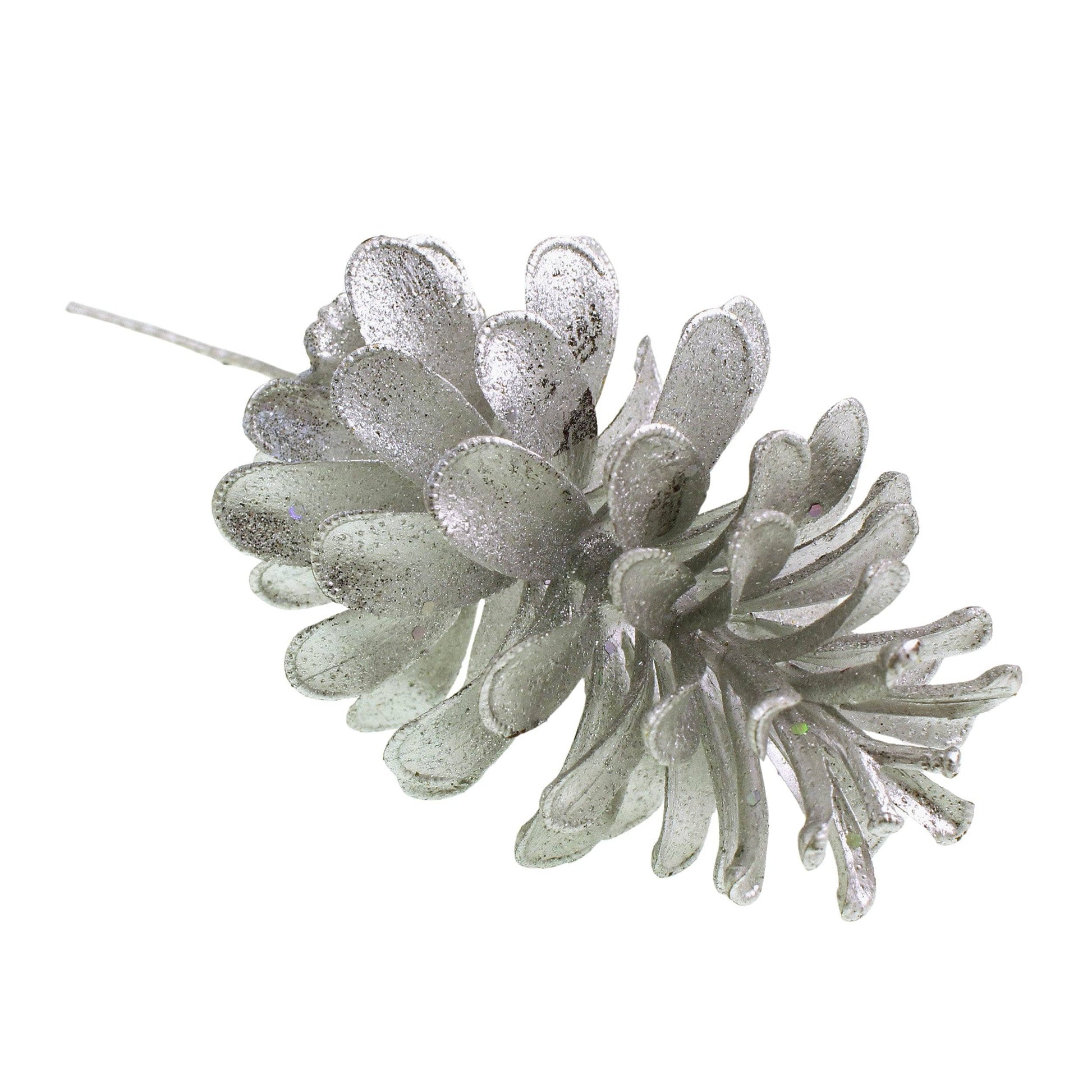 Christmas  -  Pinecone Pick Silver - 25cm  -  60450885