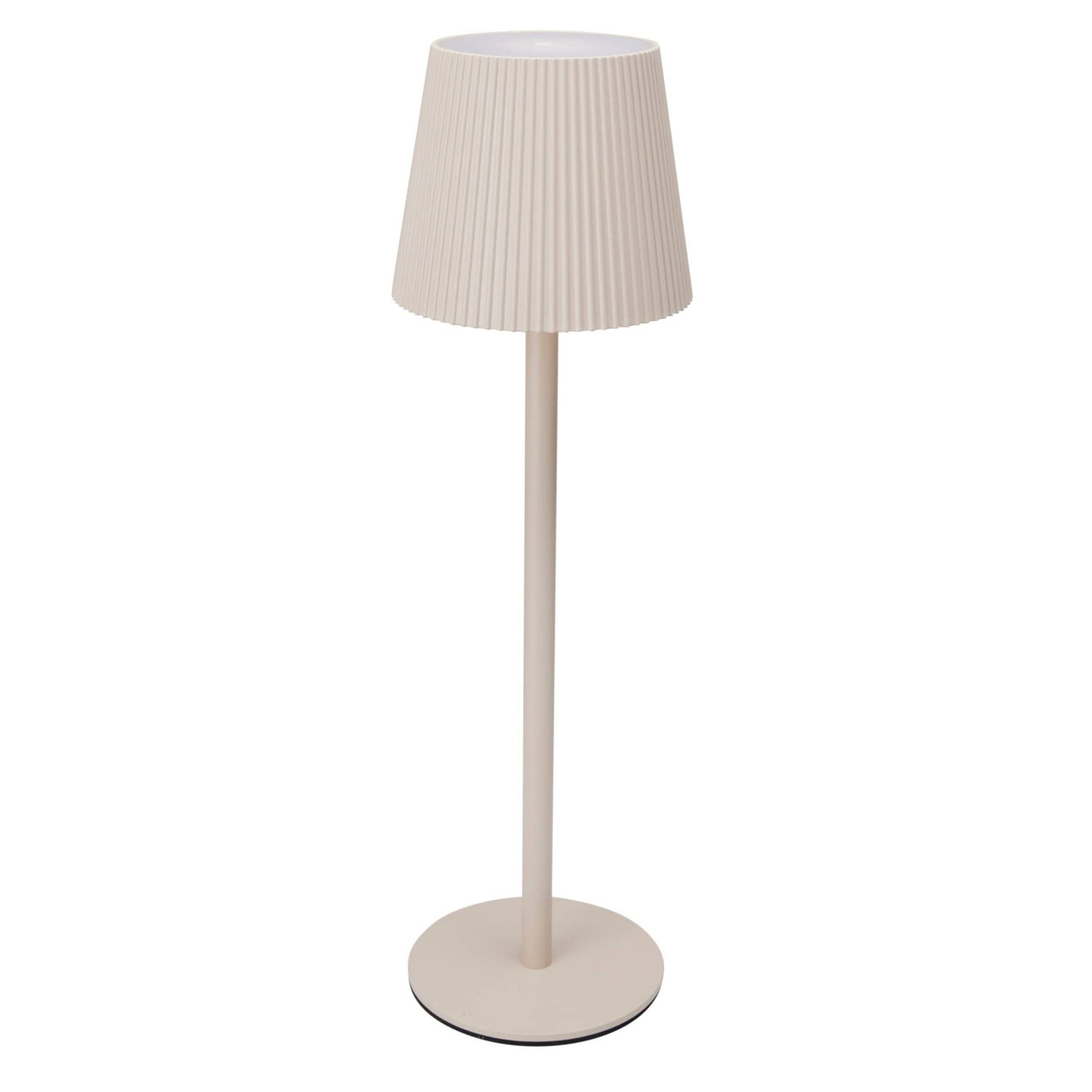 Lights  -  Cream Table Lamp - 10 x 36cm  -  60483928