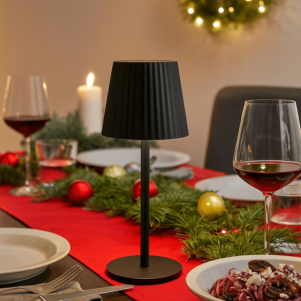 Lights  -  Black Table Lamp - 9 x 27cm  -  60483929