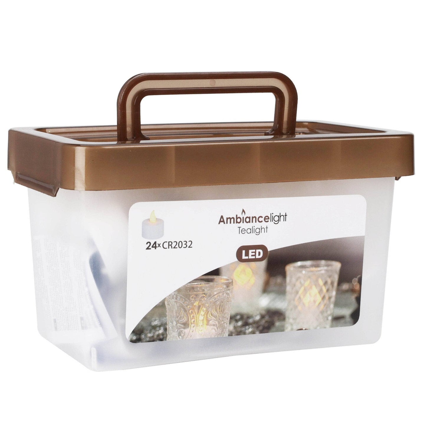 Christmas  -  LED Tea Light Candles - 24 Pack  -  60483936