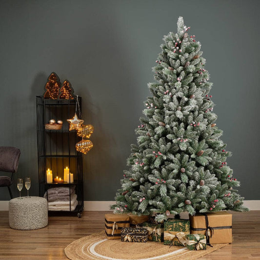 Christmas  -  Windham Frosted Spruce 8ft Christmas Tree  -  60483944