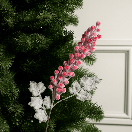 Christmas  -  Red Berry Bunch Stem - 72cm  -  60483984