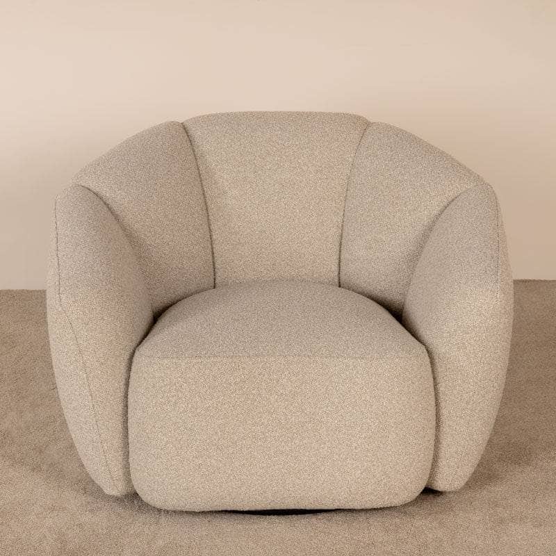 Furniture  -  Stevie Small Armchair - Beige  -  60483994