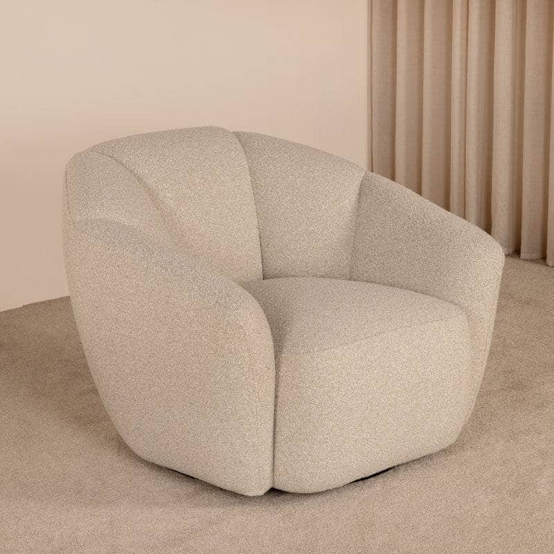 Furniture  -  Stevie Small Armchair - Beige  -  60483994