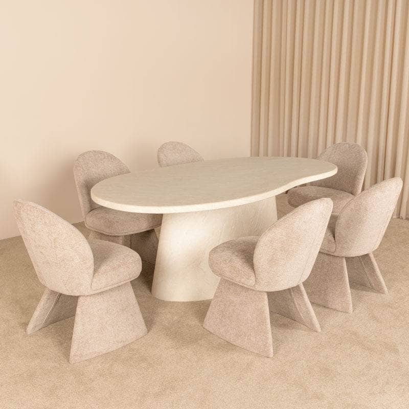 Furniture  -  Perth Dining Table & 6 Chairs  -  60483997