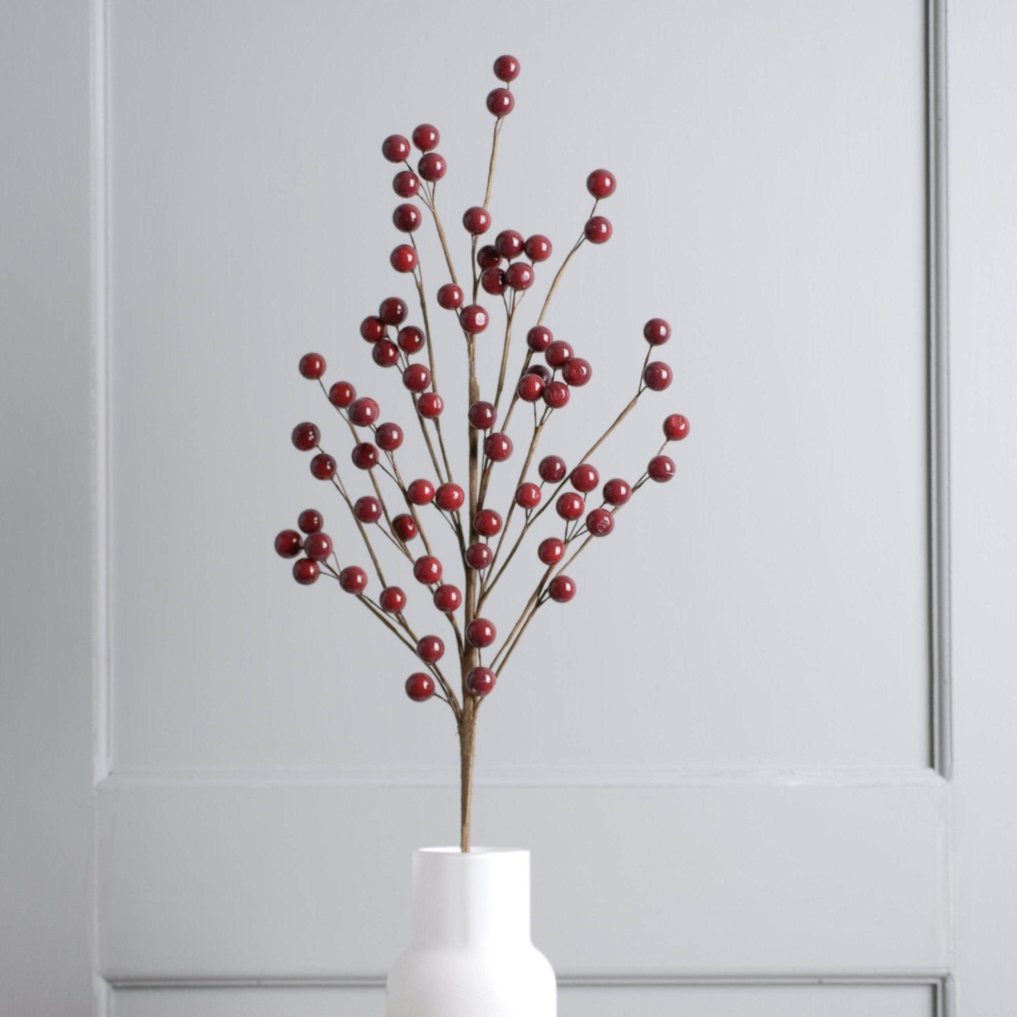 Christmas  -  Burgundy Berry Spray - 56cm  -  60484011