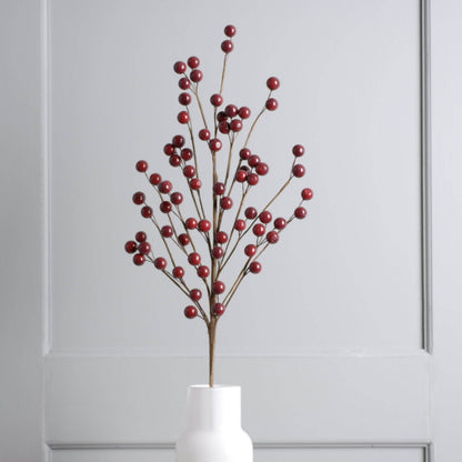 Christmas  -  Burgundy Berry Spray - 56cm  -  60484011