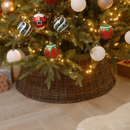 Christmas  -  Natural Willow Christmas Tree Basket - 50 x 70cm  -  60484012