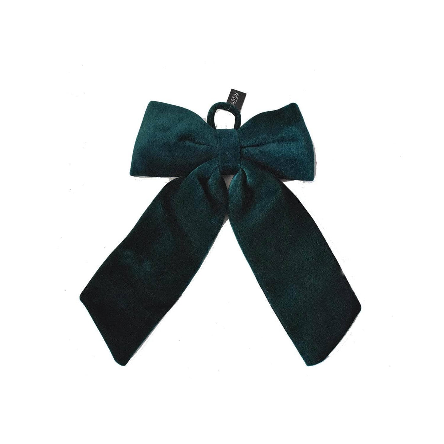 Christmas  -  Dark Green Velvet Bow - 30 x 50cm  -  60484062