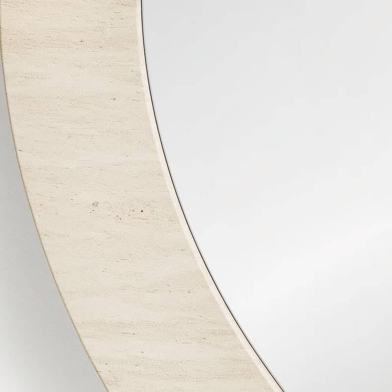 Mirrors  -  Aries Wall  Mirror - Stone  -  60484121