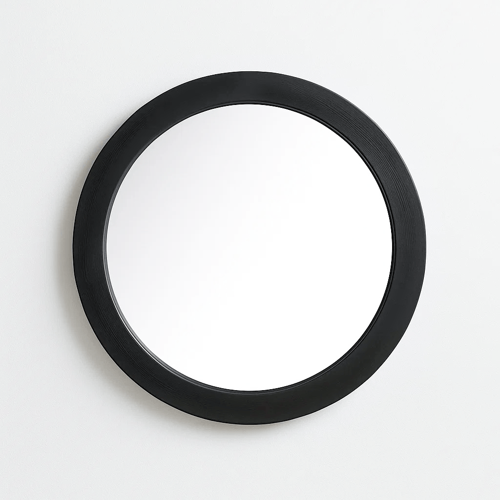 Mirrors  -  Aries Wall Mirror - Black  -  60484123
