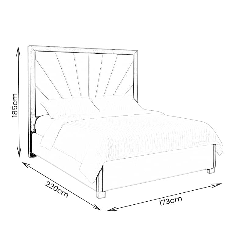 Furniture  -  Apollo King Size Bedframe  -  60484130