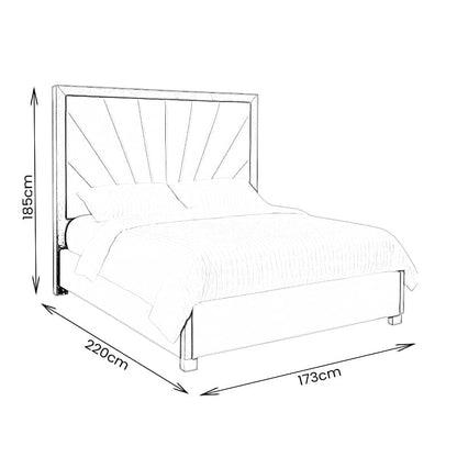 Furniture  -  Apollo King Size Bedframe  -  60484130