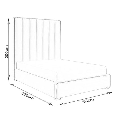 Furniture  -  Ella King Size Bedframe  -  60484135