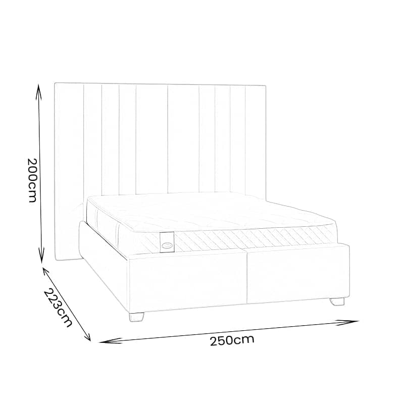 Furniture  -  Isabella Super King Bed Frame  -  60484140