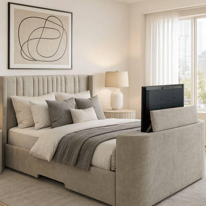 Furniture  -  Jewel King Size TV Bedframe  -  60484145