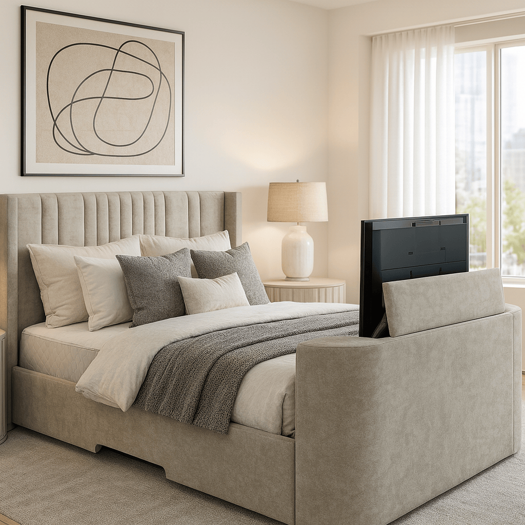 Furniture  -  Jewel Super King TV Bedframe  -  60484146