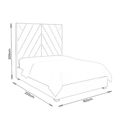 Furniture  -  Radience King Size Ottoman Bedframe  -  60484151
