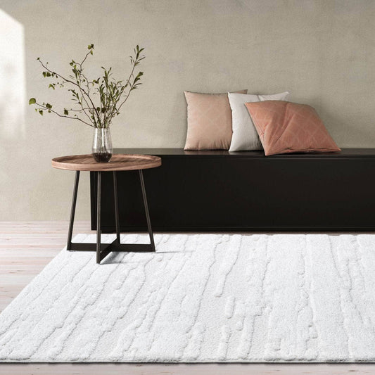 Rugs  -  Cleo 013-0025/6191 Cream Abstract Rug - 150 x 80cm  -  60484180