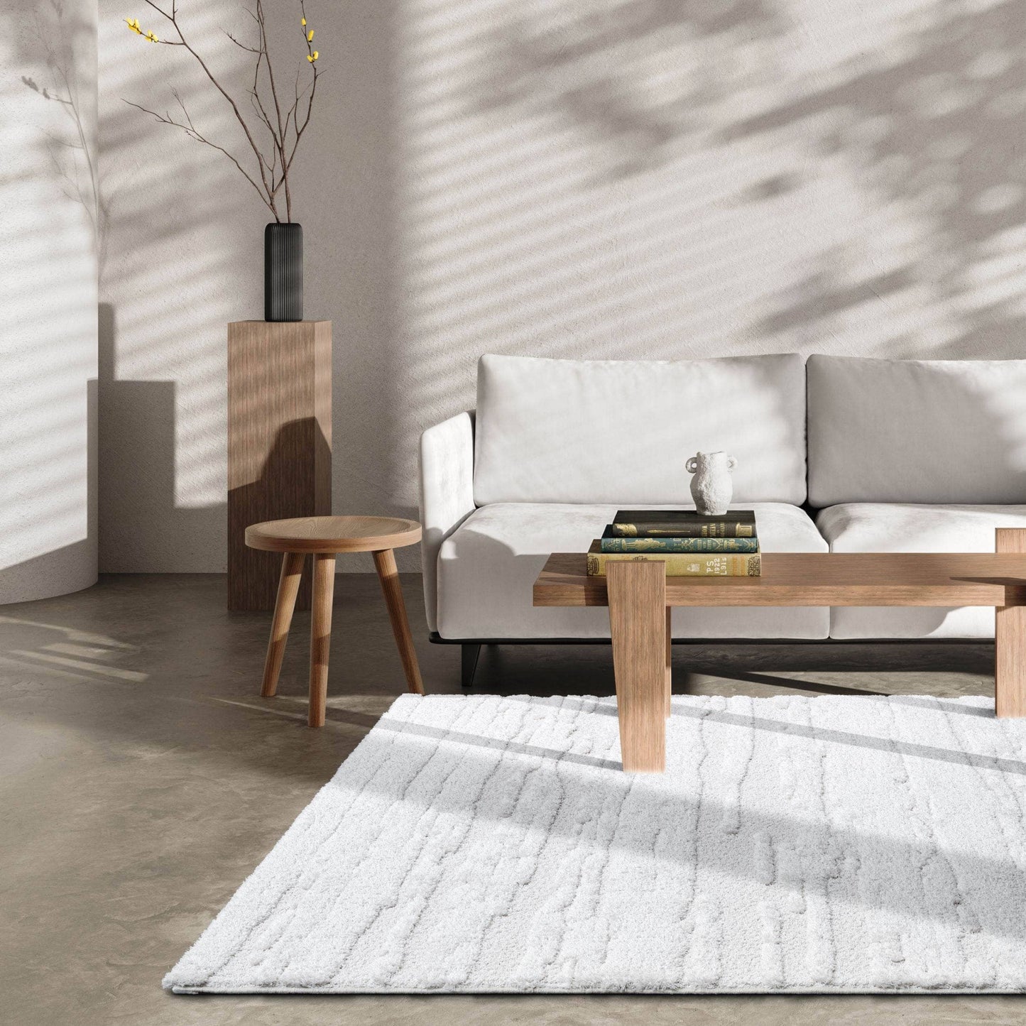 Rugs  -  Cleo 013-0025/6191 Cream Abstract Rug - 150 x 80cm  -  60484180