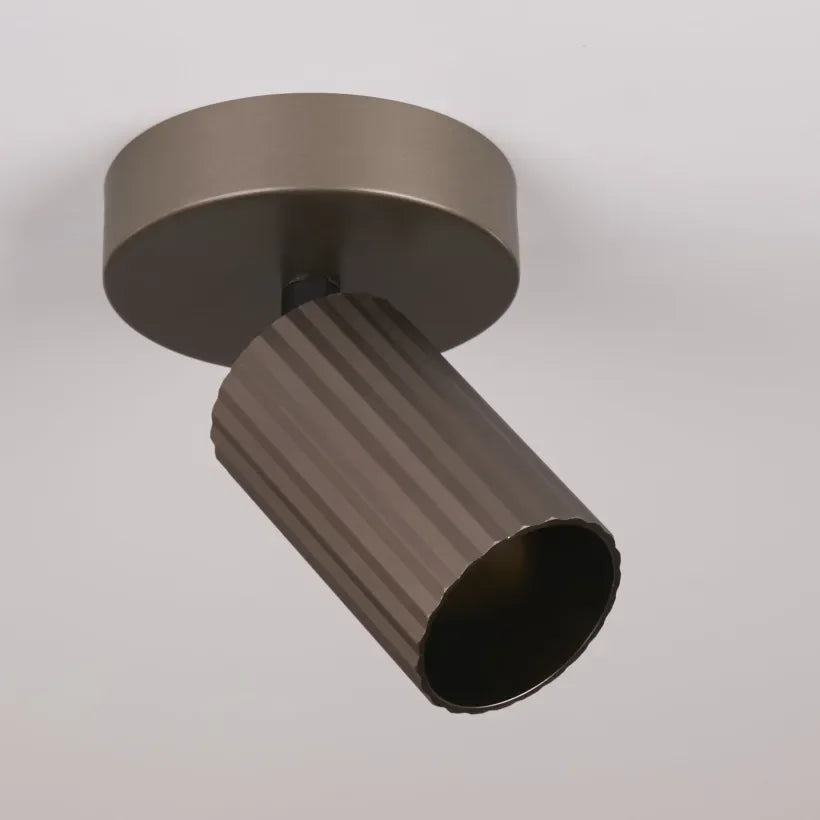 Lights  -  Anna Fluted Spotlight - Bronze  -  60484220