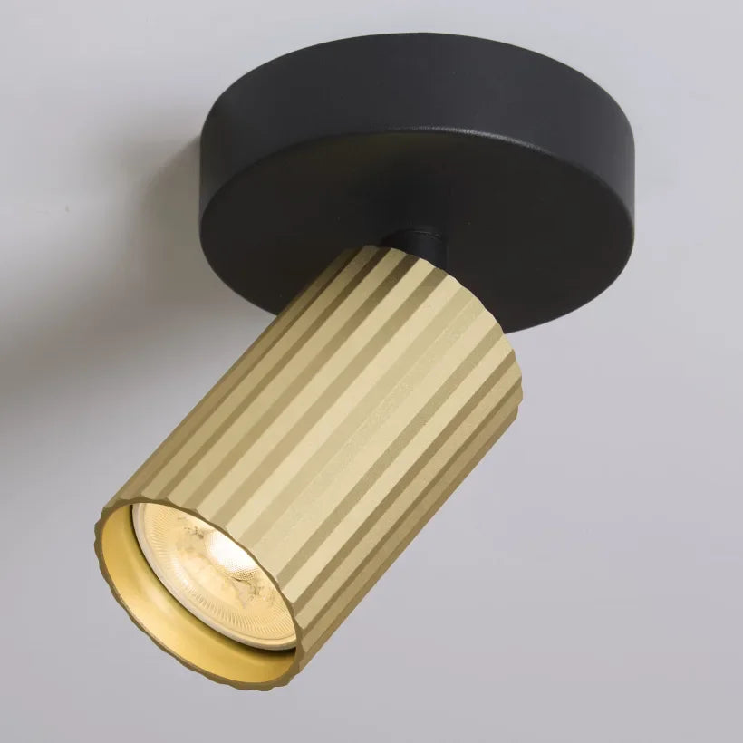 Lights  -  Anna Fluted Spotlight - Gold  -  60484221