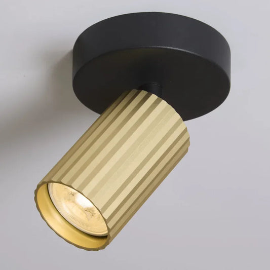 Lights  -  Anna Fluted Spotlight - Gold  -  60484221